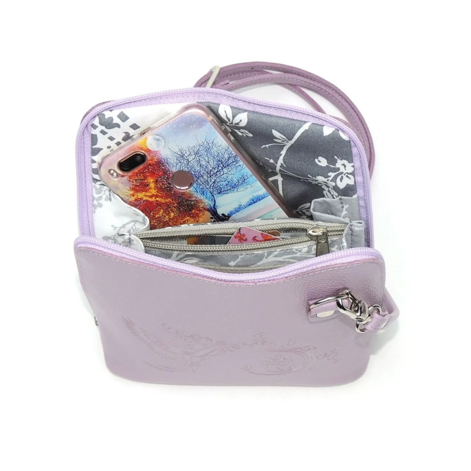 Сумка женская Natalia Kalinovskaya 83п.191 Миранда сирень флотер Сумка женская Natalia Kalinovskaya 83п.191 Миранда сирень флотер