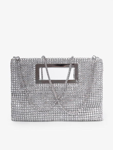 Клатч Baggins ZP029 серебристый Клатч Baggins ZP029 серебристый