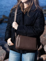 Сумка женская David Jones 7429-1 bitter chocolate