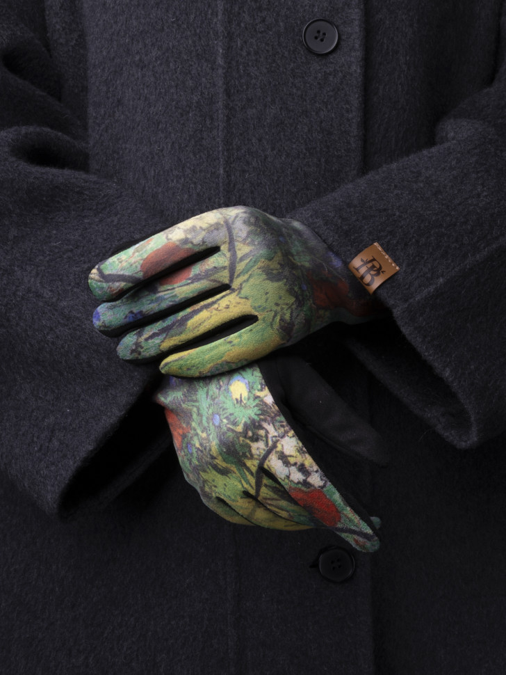 Перчатки женские Ангел 111-27 ваза с цветами