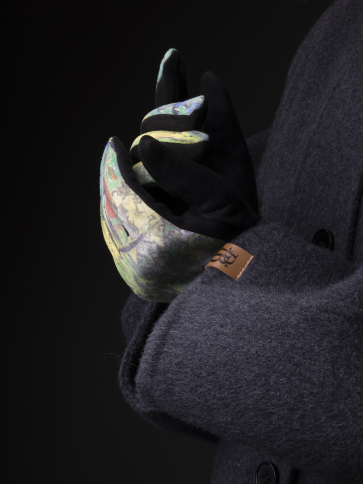 Перчатки женские Ангел 111-27 ваза с цветами