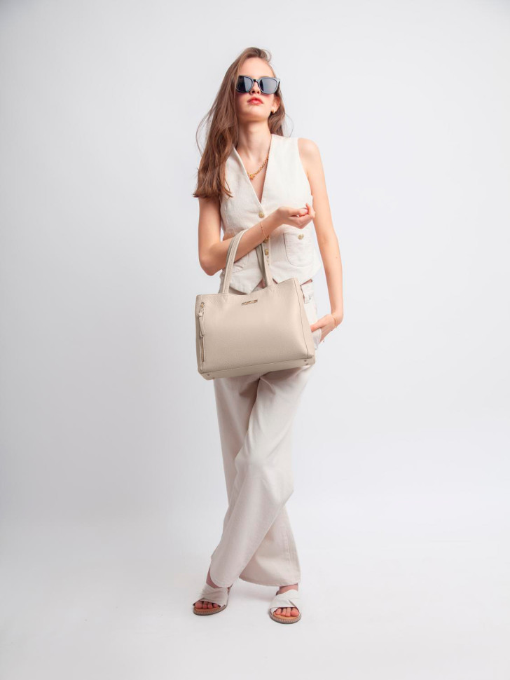 Сумка Richet 2488LG 930 бежевая 