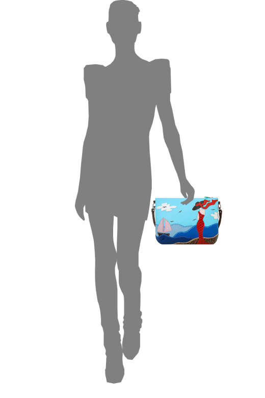 Сумка Protege ДС-261-153 "Дамочка №1" мокко флотер