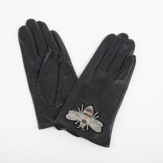 Перчатки женские Пчела 0526 чёрные (2.1)