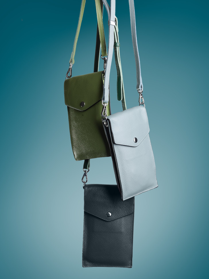 Сумка женская для телефона 5509 apple green Сумка женская для телефона 5509 apple green