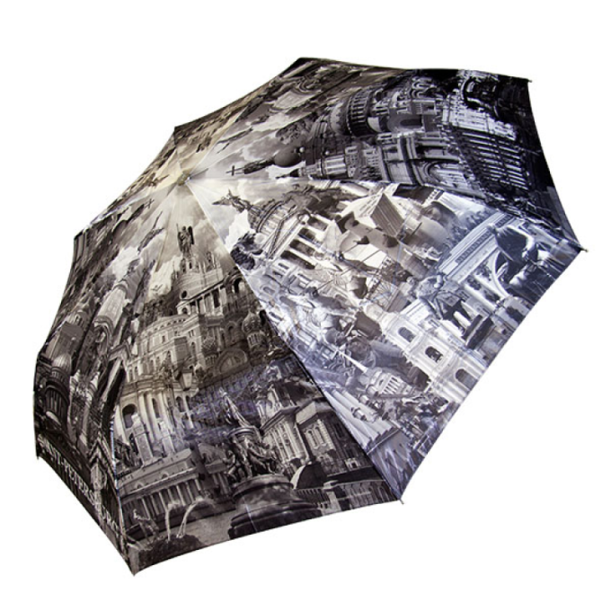 Зонт Петербургские Зонтики 224 "Коллаж" полный автомат Зонт Петербургские Зонтики 224 "Коллаж" полный автомат