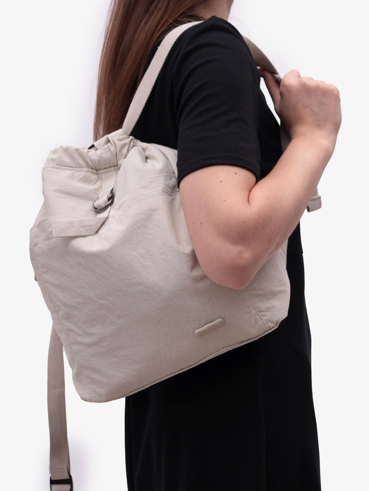 Рюкзак-мешок Colorful Fox Б 845 бежевый Рюкзак-мешок Colorful Fox Б 845 бежевый