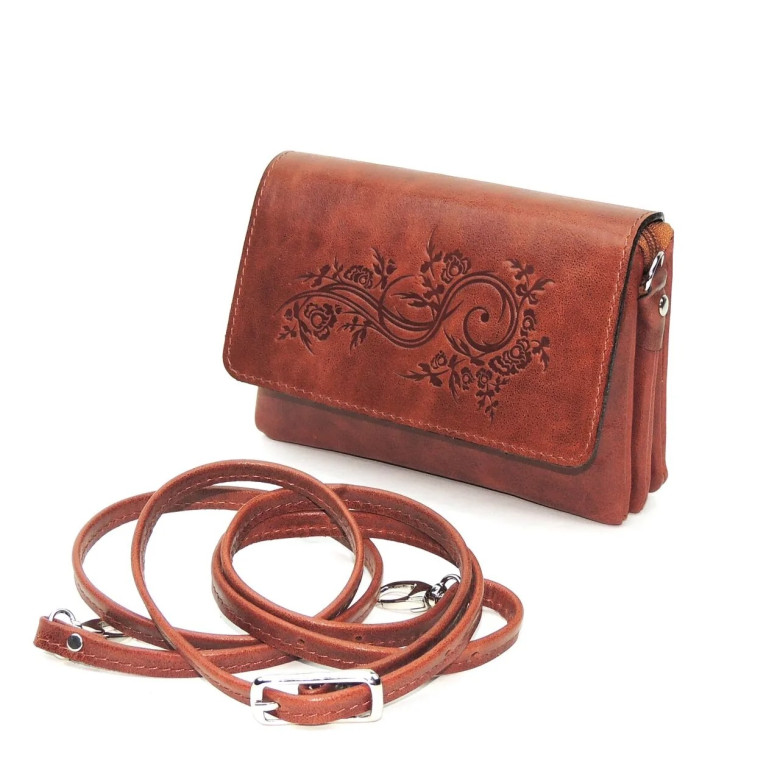 Женская сумочка кошелёк Natalia Kalinovskaya С53т.601 рыжая