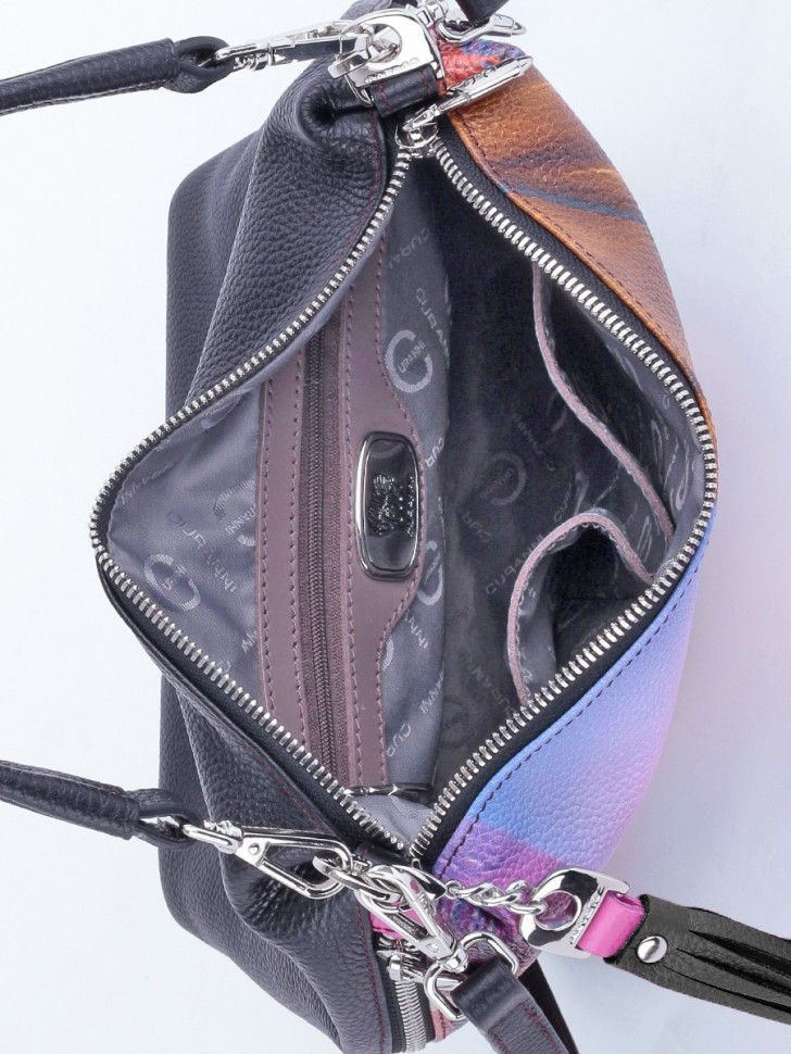 Сумка Curanni 2433 сан сет чёрная