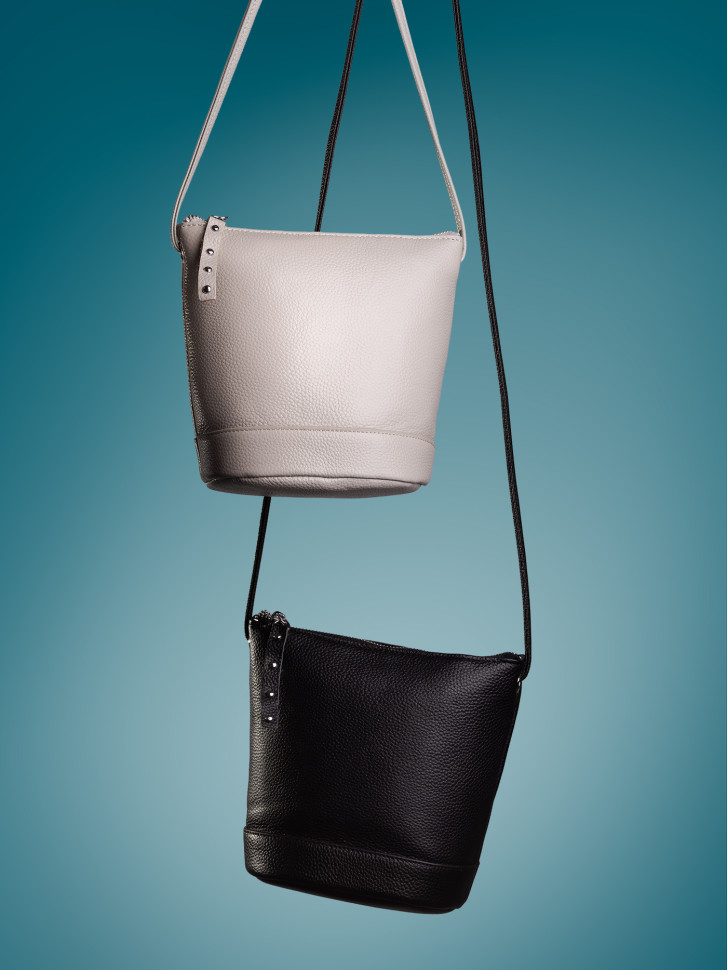 Сумка женская Baggins 5503 светло-серая Сумка женская Baggins 5503 светло-серая