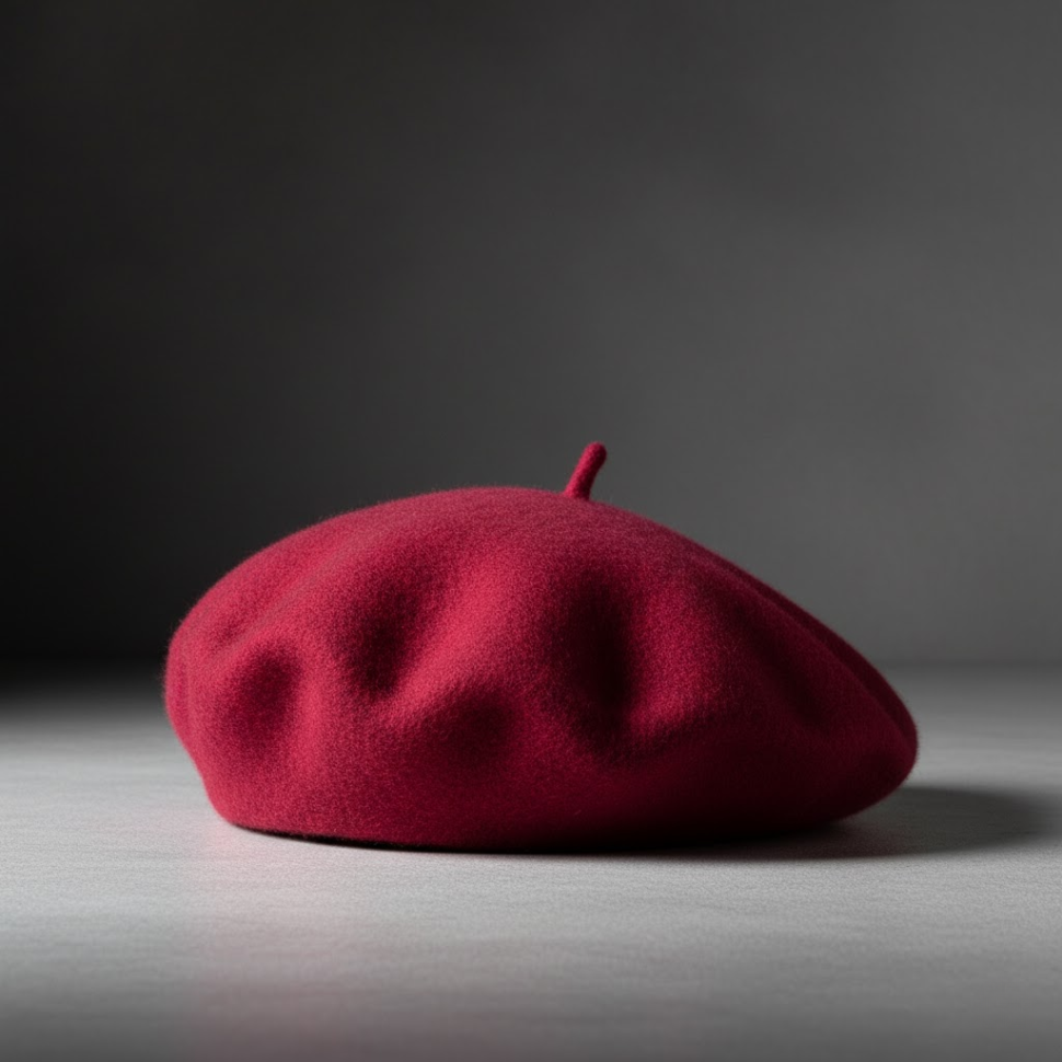 Берет женский Stigler, брусника