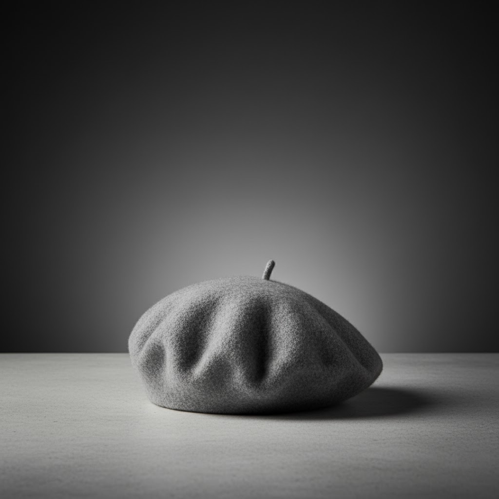 Берет женский Stigler, стальной