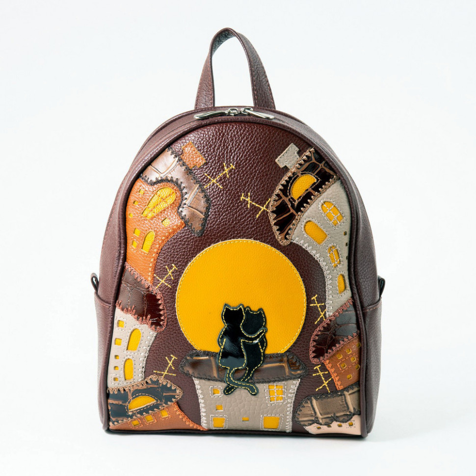 Рюкзак женский Protege, 348-194 "Город №6" мокко Рюкзак женский Protege, 348-194 "Город №6" мокко