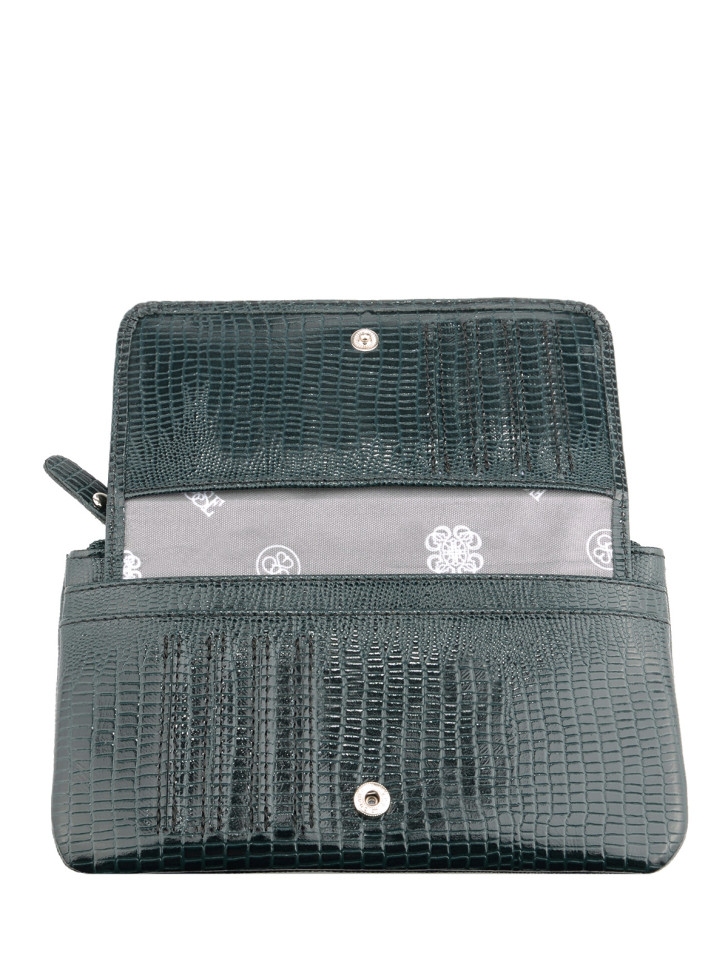 Кошелек ИНКАНТО GREEN Esse, варан зеленый, 70941 Кошелек ИНКАНТО GREEN Esse, варан зеленый, 70941