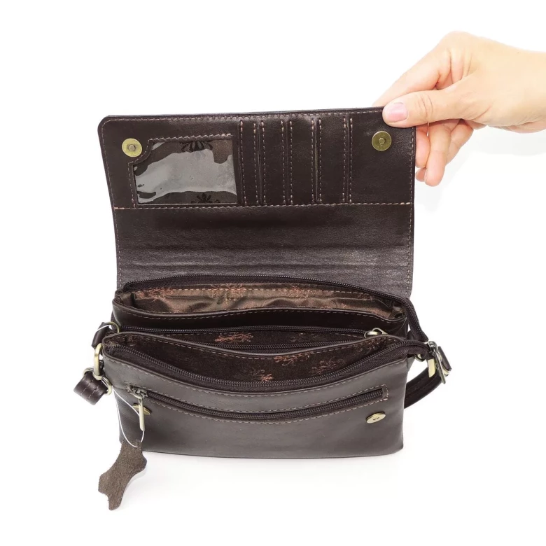 Женская кожаная сумка Natalia Kalinovskaya С74п «Кристи» кор.