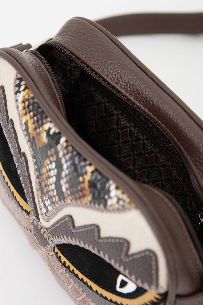 Сумка женская Protege, ДС-340-239, "Сова №5" черная Сумка женская Protege, ДС-340-239, "Сова №5" черная