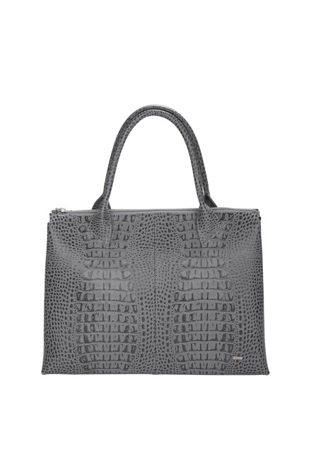 Сумка женская САБРИНА GREY 78696 серая кайман