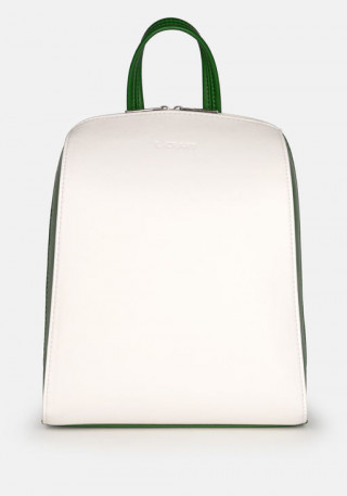 Рюкзак L-Craft 1528 бело/зелёный
