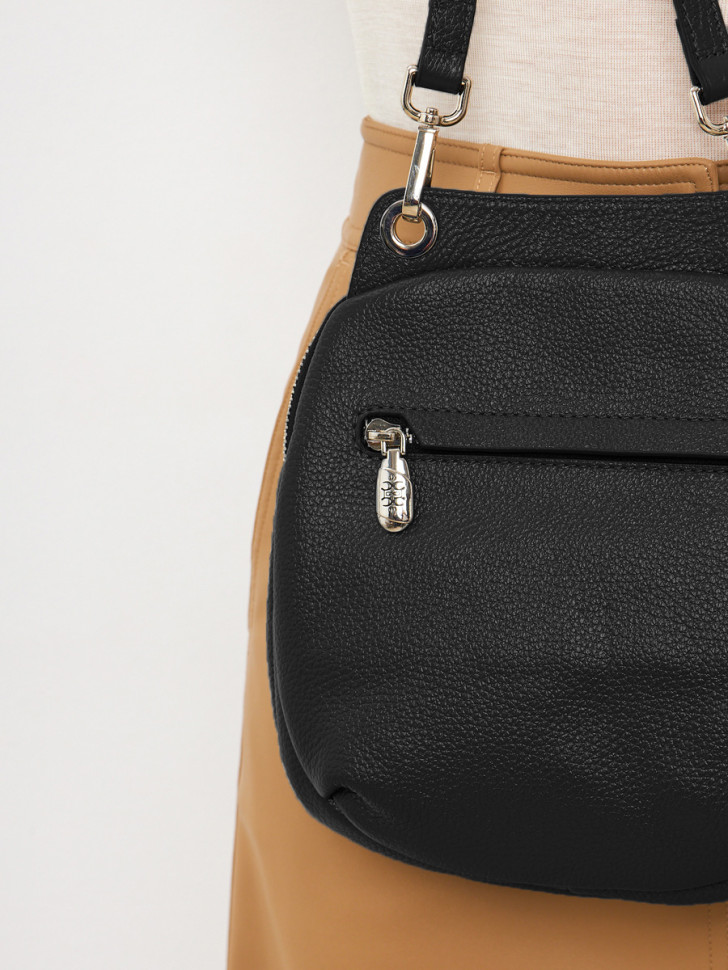 Сумка Curanni 2477 вителло черный ник