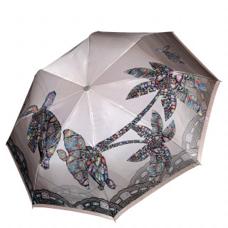 Зонт женский Fabretti, L-20263-12 коричневый