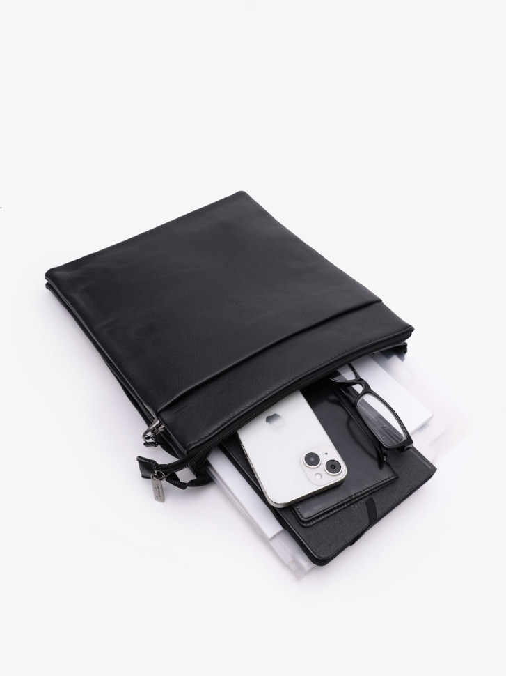 Сумка мужская Cantlor Ж03-Y02-4 черная Сумка мужская Cantlor Ж03-Y02-4 черная