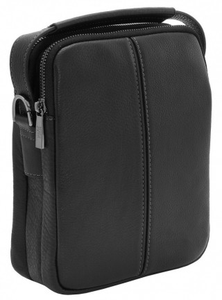 Мужская сумка через плечо Hight Touch 1664-6 чёрная