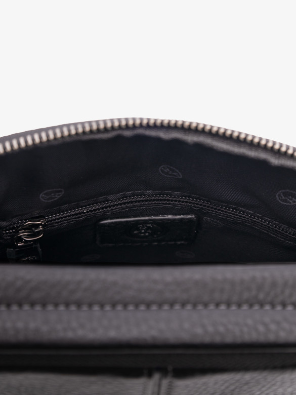 Мужская сумка через плечо Hight Touch 1664-6 чёрная