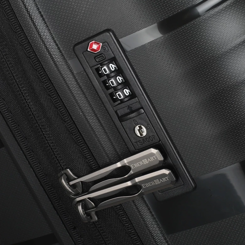 Чемодан Eberhart 46W Wave полипропилен 