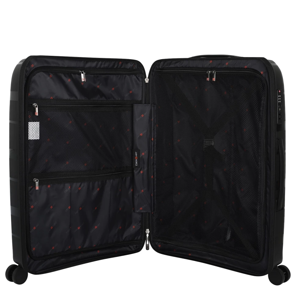 Чемодан Eberhart 46W Wave полипропилен 