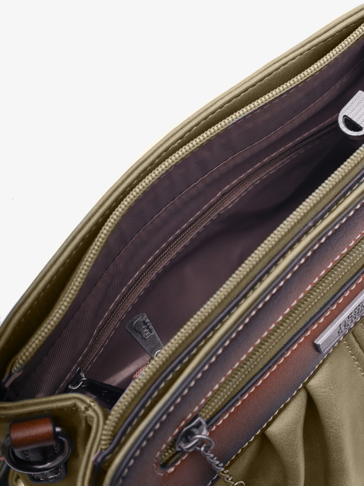 Сумка-пауч Flame Dance 6530 green(JK)