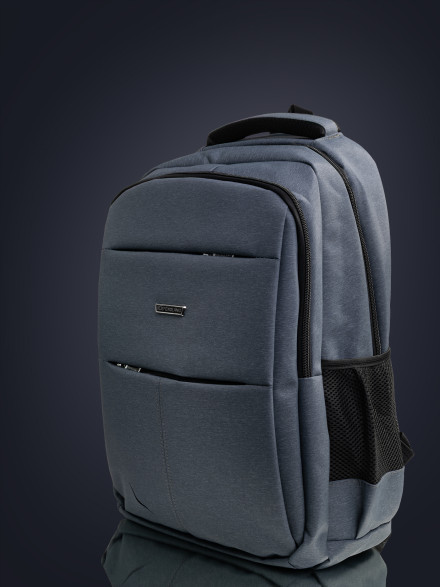 Рюкзак городской с нагрудным ремнём 2268 серый Рюкзак городской с нагрудным ремнём 2268 серый
