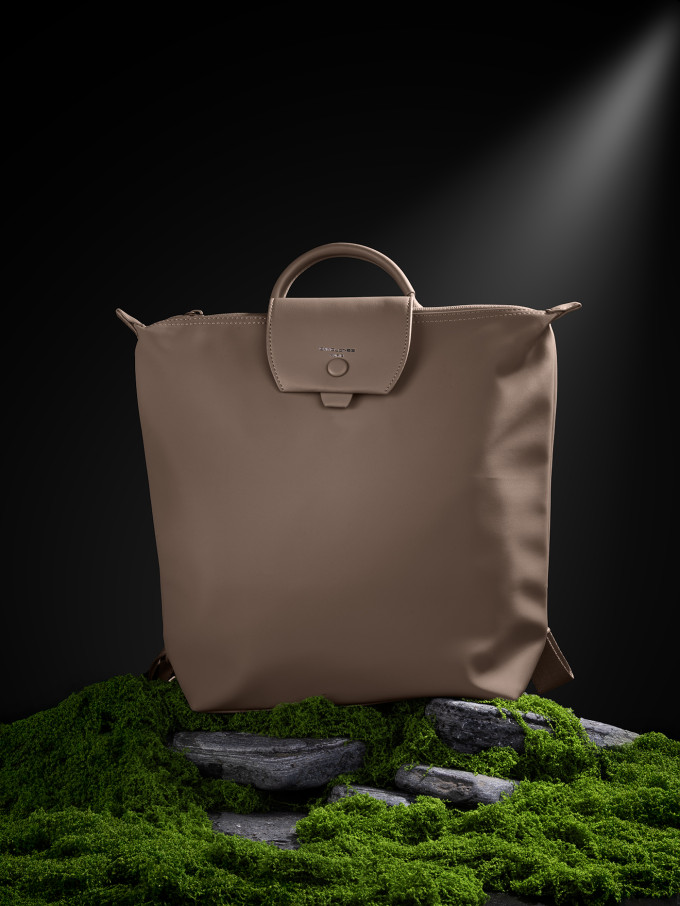 Рюкзак городской David Jones  7632 taupe Рюкзак городской David Jones  7632 taupe
