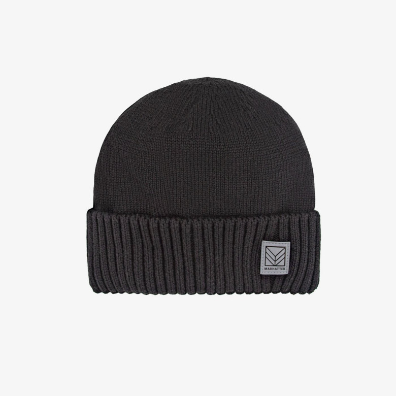 Мужская шапка 12896 MARHATTER чёрный