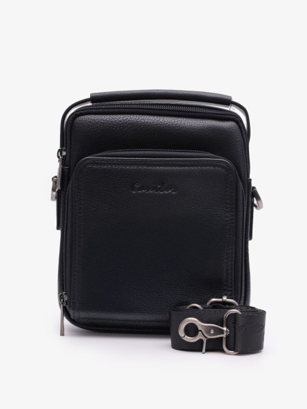 Сумка мужская Cantlor Ж03-G1308S-5 черная Сумка мужская Cantlor Ж03-G1308S-5 черная