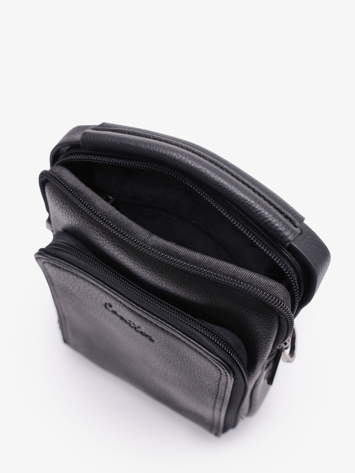 Сумка мужская Cantlor Ж03-G1308S-5 черная Сумка мужская Cantlor Ж03-G1308S-5 черная