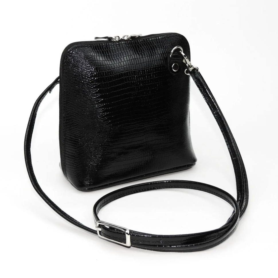 Сумка женская Natalia Kalinovskaya С 83р.911 «Бенте» чёрная рептилия Сумка женская Natalia Kalinovskaya С 83р.911 «Бенте» чёрная рептилия
