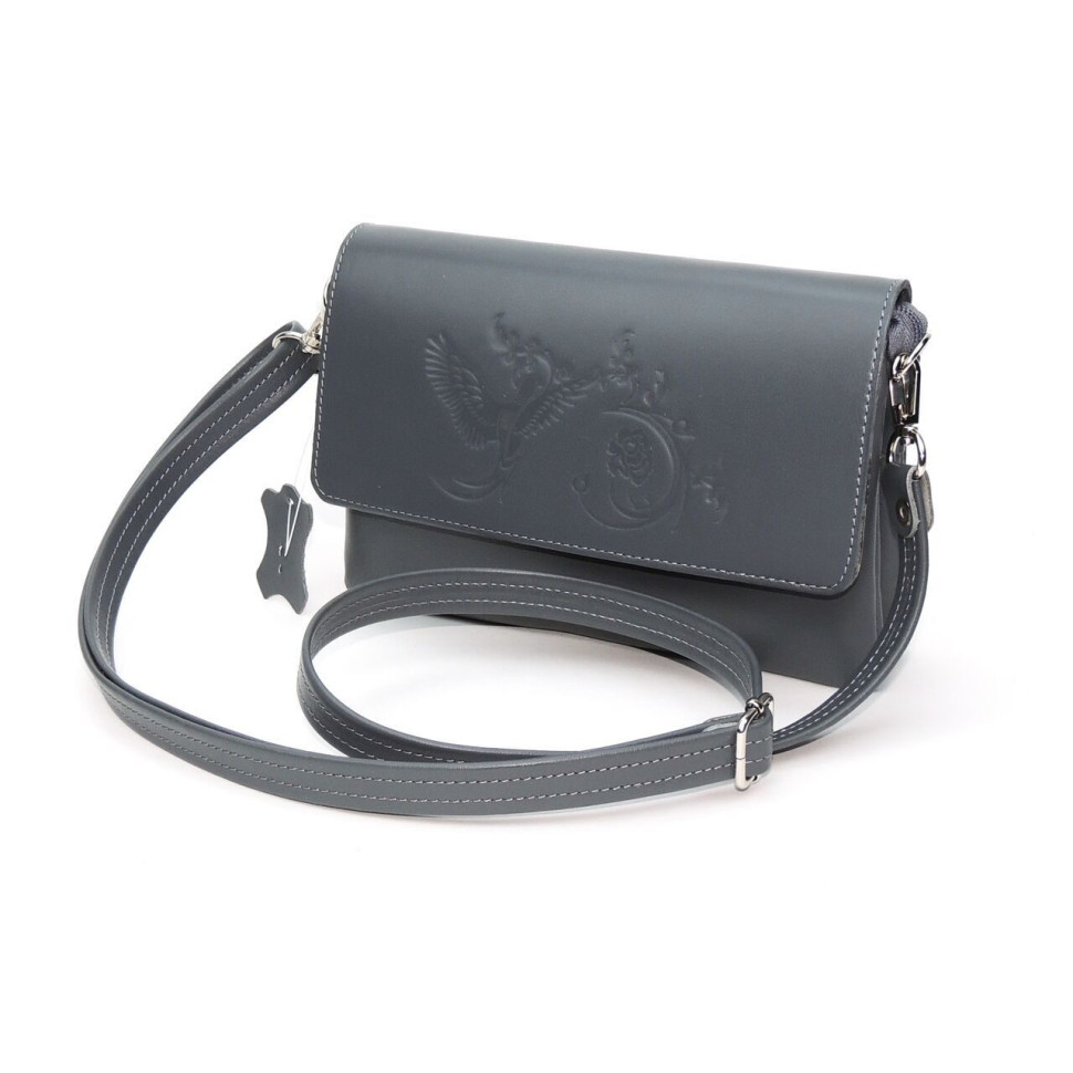 Сумка женская Natalia Kalinovskaya, «Ариан» серая Сумка женская Natalia Kalinovskaya, «Ариан» серая