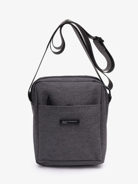 Сумка мужская Baggins 1017 серая