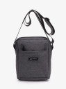 Сумка мужская Baggins 1017 серая