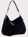 Сумка Curanni 2544 чёрная замша