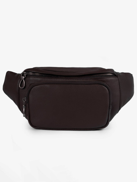 Сумка на пояс Baggins, Б 310 коричневая Сумка на пояс Baggins, Б 310 коричневая