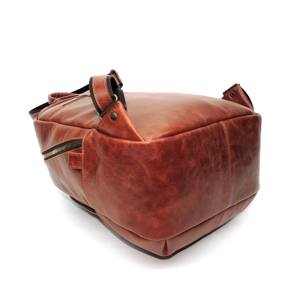 Рюкзак женский Natalia Kalinovskaya, Р43-602 «Като» рыжий/коричневый