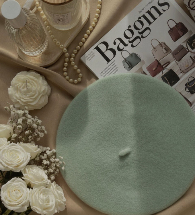 Берет женский Stigler, зел.яблоко Берет женский Stigler, зел.яблоко