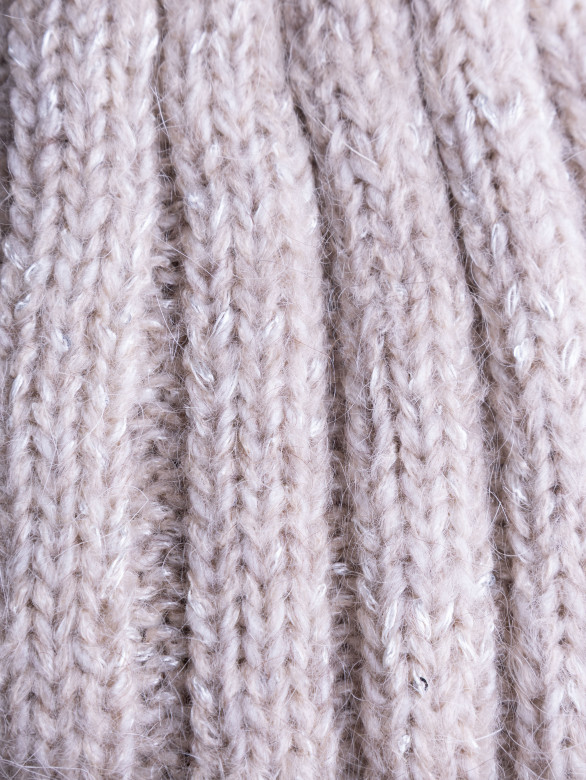 Шапка женская 12838/2 MARHATTER св.коричневая (56-58)