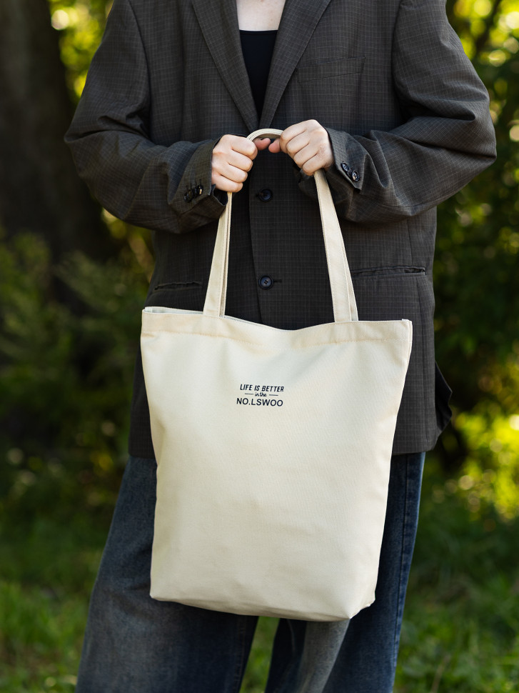 Сумка-шопер Б 6003 белая Сумка-шопер Б 6003 белая