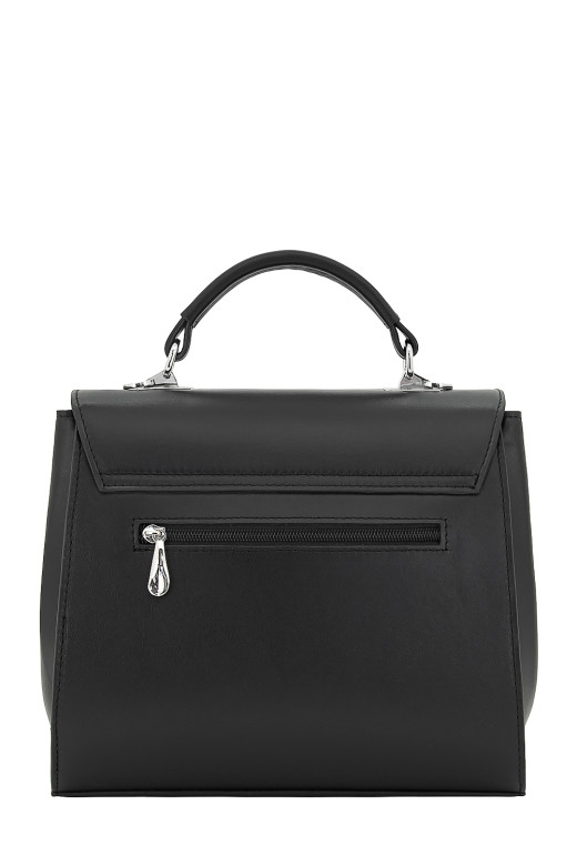 Сумка женская Protege Ц-510.8 чёрный гладкая кожа