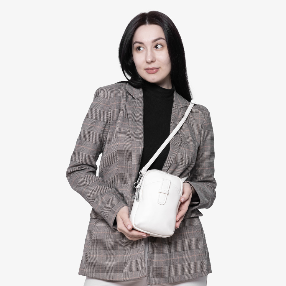 Сумка Valle Mitto, 90197 белая Сумка Valle Mitto, 90197 белая