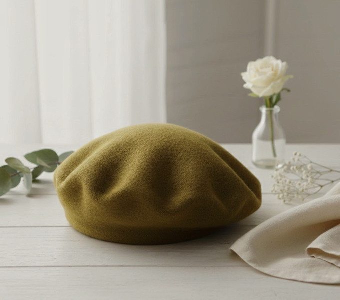 Берет женский Stigler, зел.янтарь Берет женский Stigler, зел.янтарь