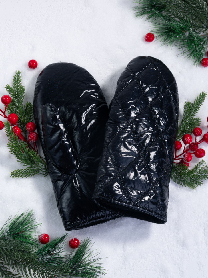 Варежки женские Baggins балоний стег.ромб в ассорт.