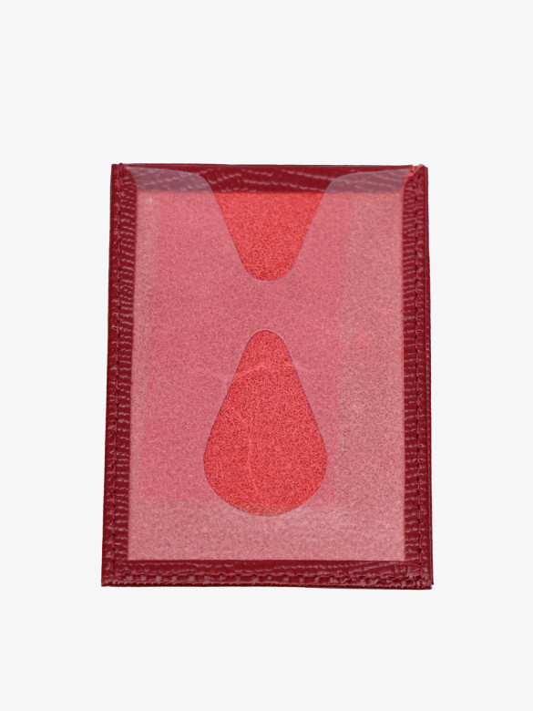 Футляр для транспортной карты Вектор КХ-315-1130 красный